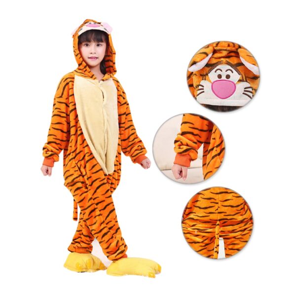 Tiger Overall Pajama