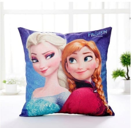 Frozen Sisters Elsa and Anna Pillow