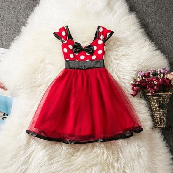 MINNIE MOUSE RED DRESS 