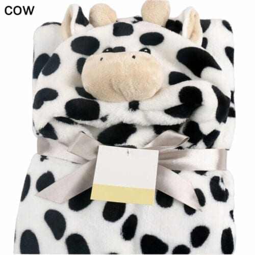 Blanket for Babies Cartoon Animal Cow